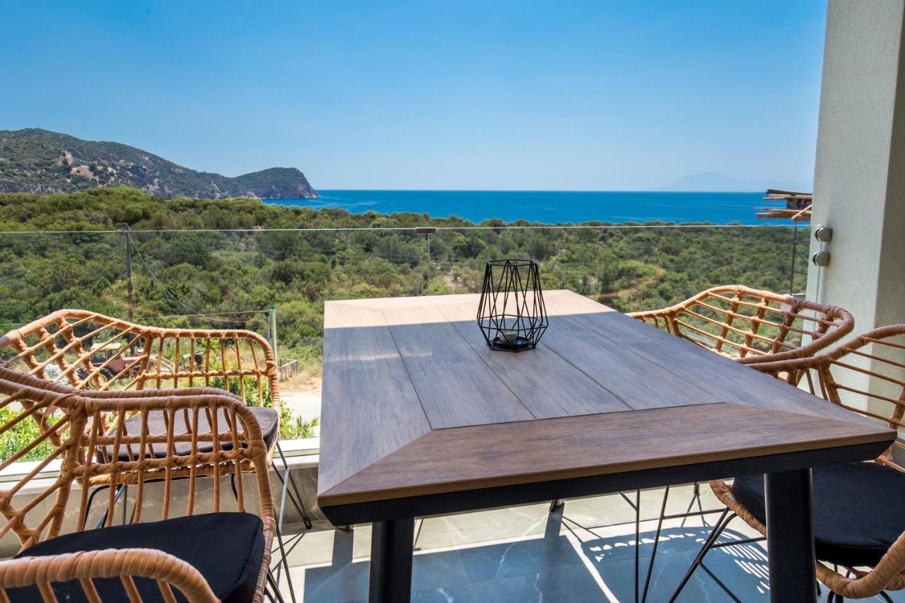 Appartamento Aigli Skala Maries Deluxe Skála Marión Esterno foto