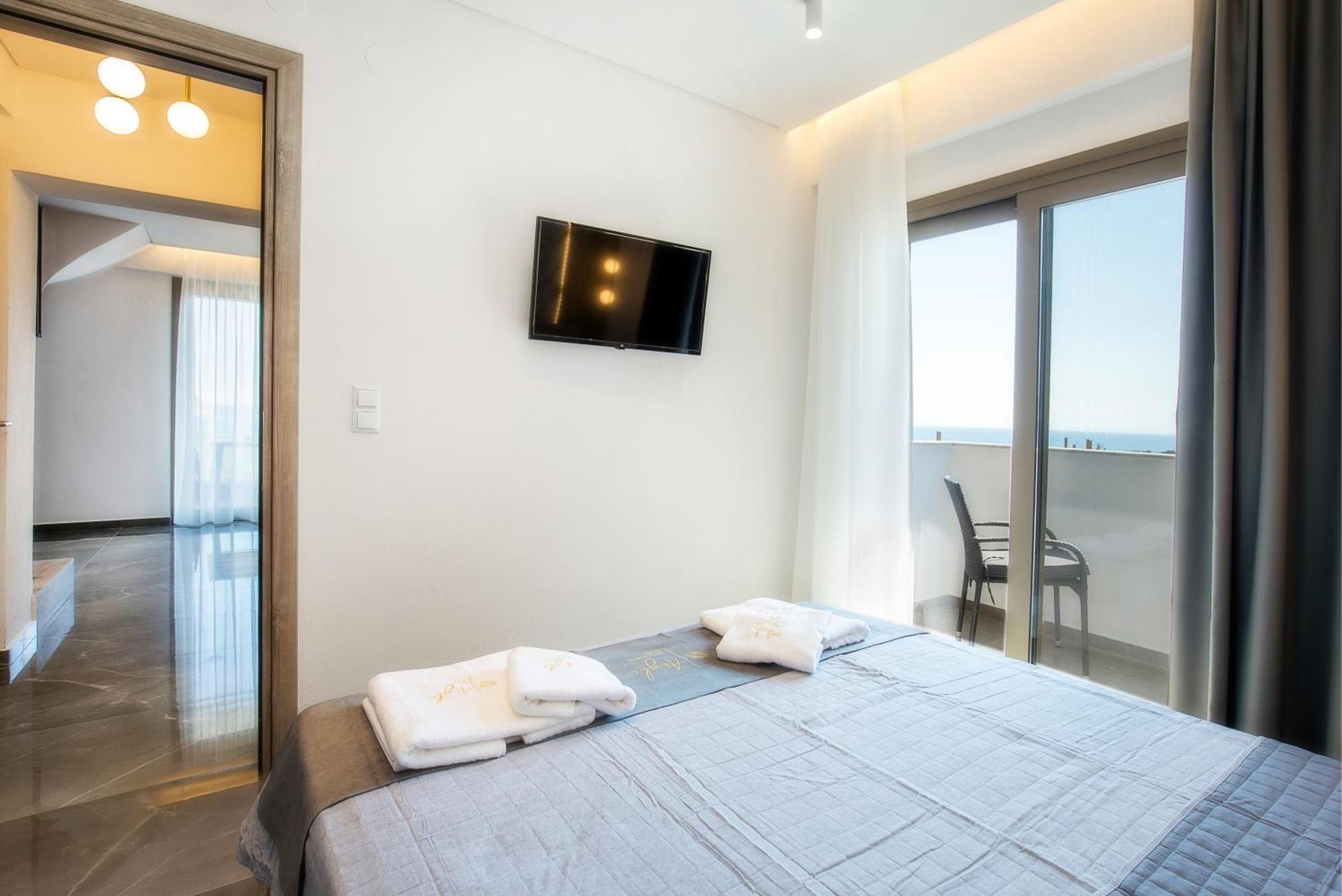 Appartamento Aigli Skala Maries Deluxe Skála Marión Esterno foto