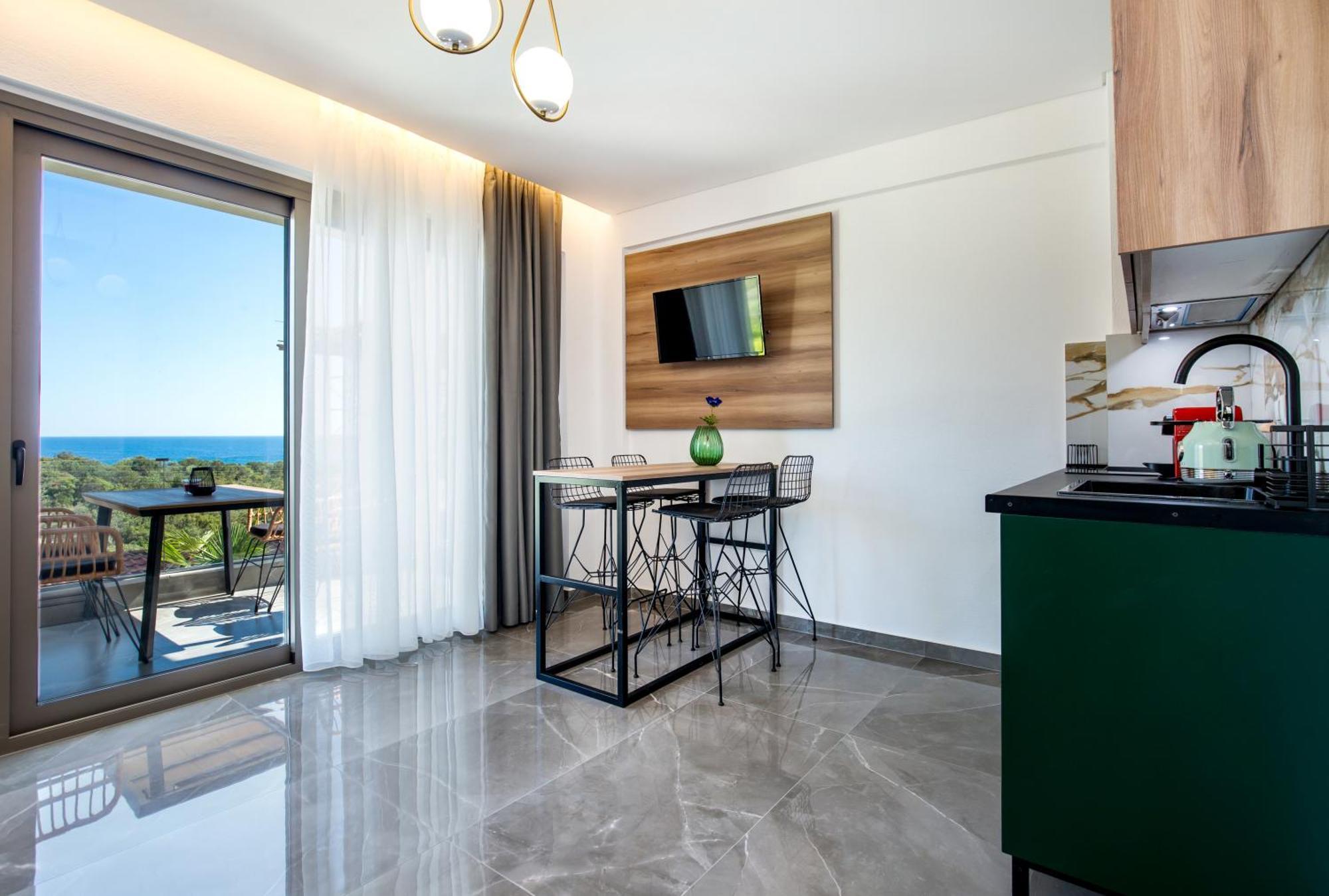 Appartamento Aigli Skala Maries Deluxe Skála Marión Esterno foto