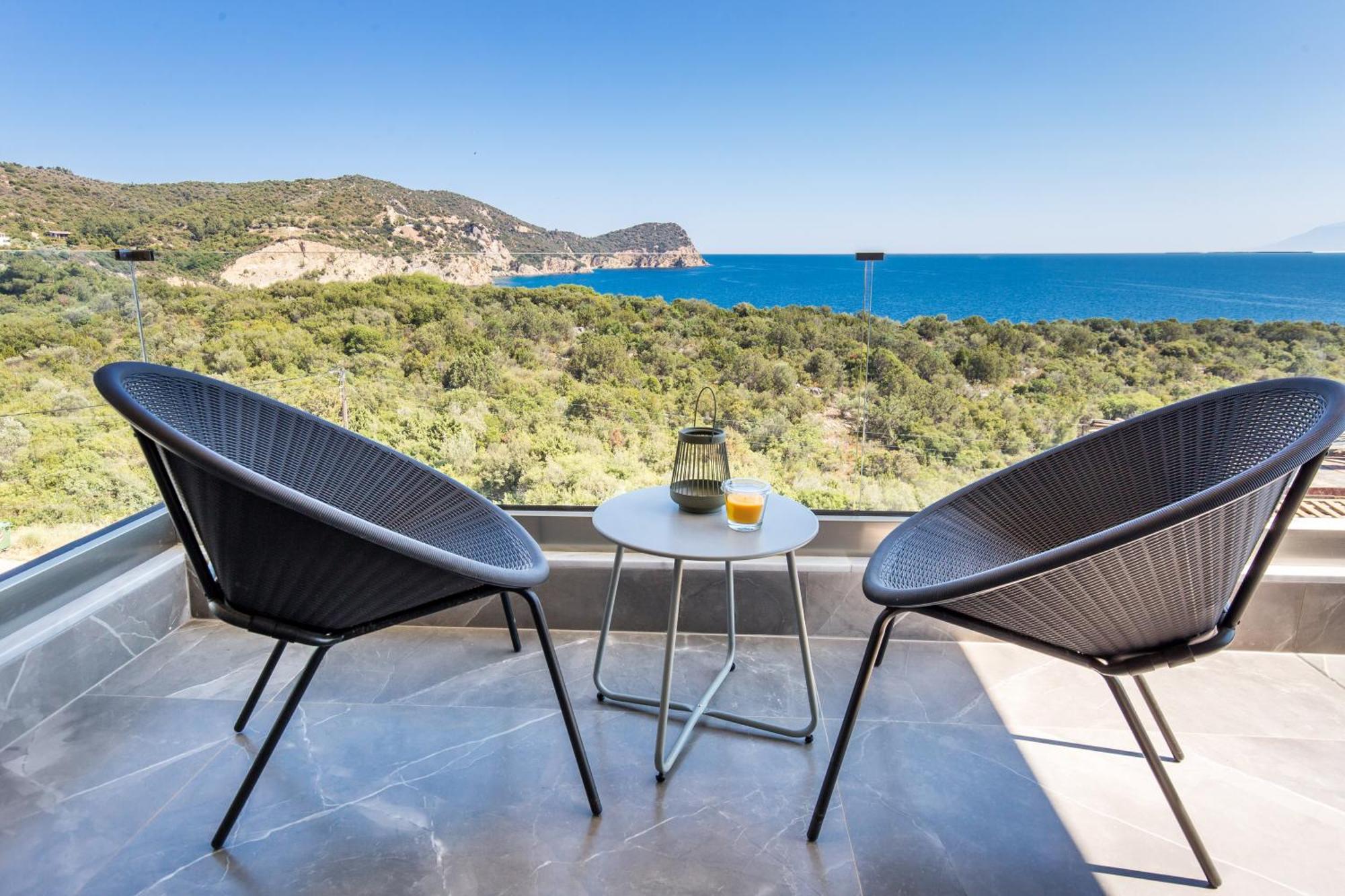 Appartamento Aigli Skala Maries Deluxe Skála Marión Esterno foto
