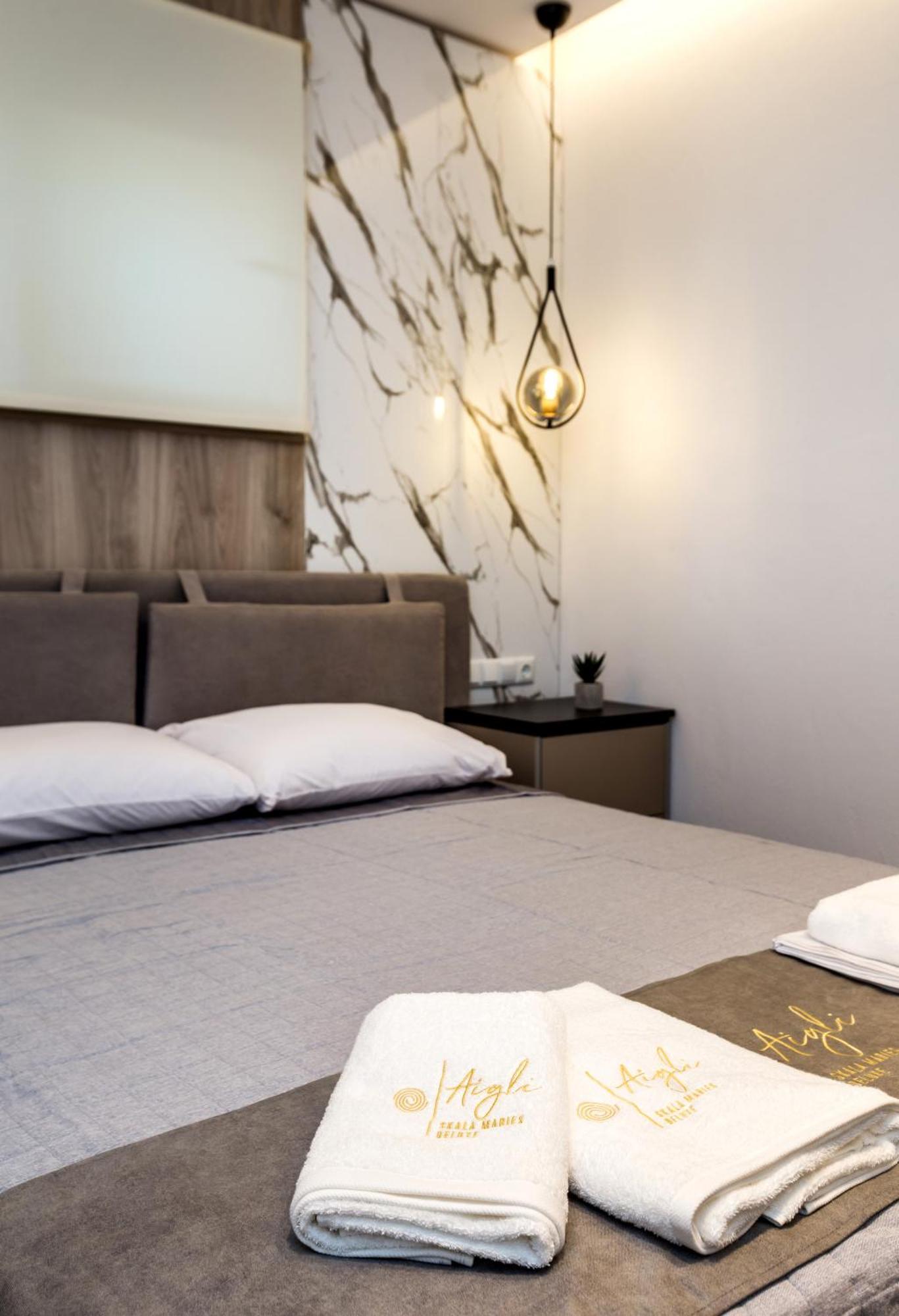 Appartamento Aigli Skala Maries Deluxe Skála Marión Esterno foto