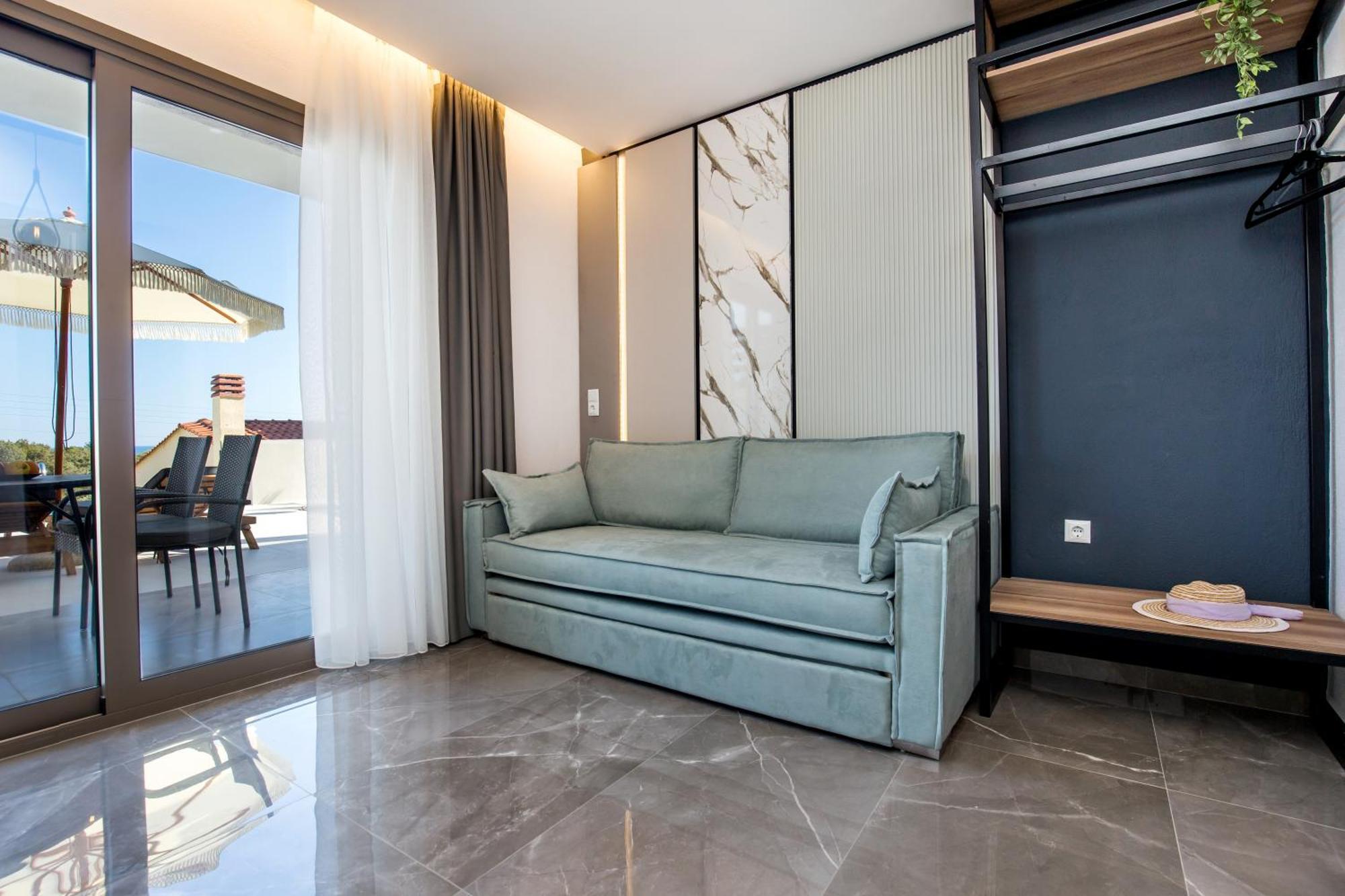 Appartamento Aigli Skala Maries Deluxe Skála Marión Esterno foto