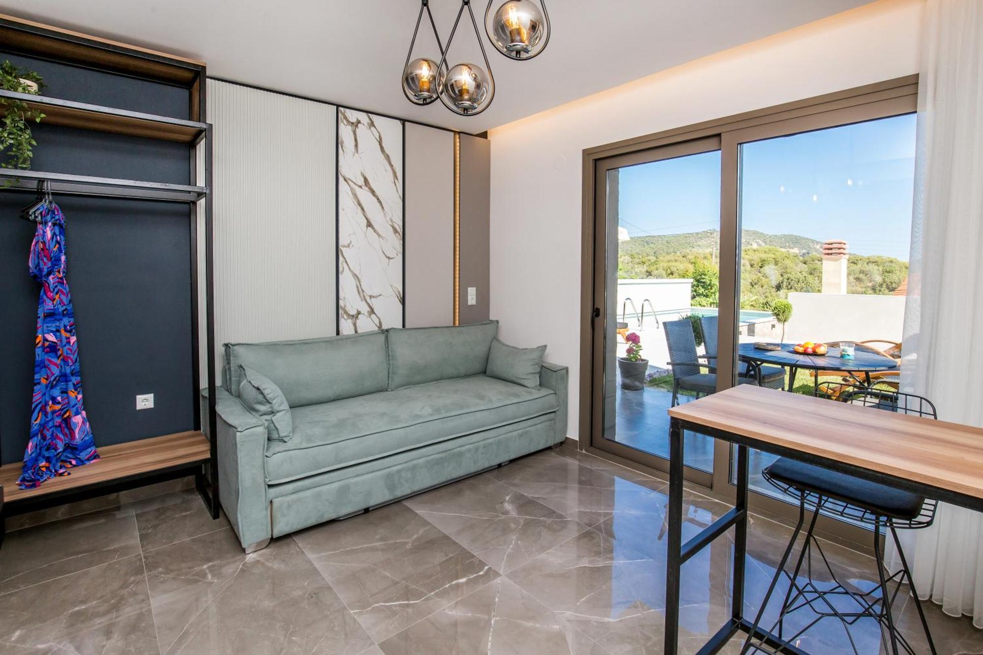Appartamento Aigli Skala Maries Deluxe Skála Marión Esterno foto